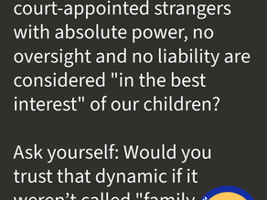 ACCOUNTABILITY ISN’T A THREAT, IT’S THE CURE: Why Every Actor in the Family Court System Must Be Held to a Standard