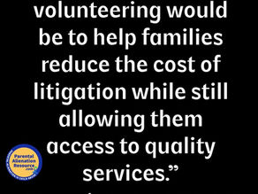 “When You See Your $75,000 GAL Volunteering to Reduce Litigation Costs…”