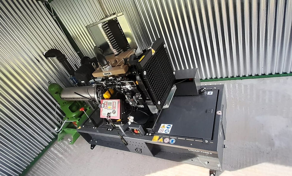 Lieferung und Montage von einem Dieselaggregat und Vertikaltauchpumpe