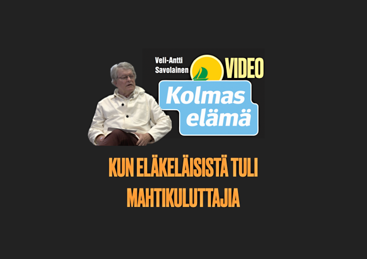 38/100. VIDEO: MEISTÄ TULI SUURI KULUTTAJAPOLVI
