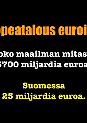 33/100. HOPEATALOUS ON ISO MAHDOLLISUUS