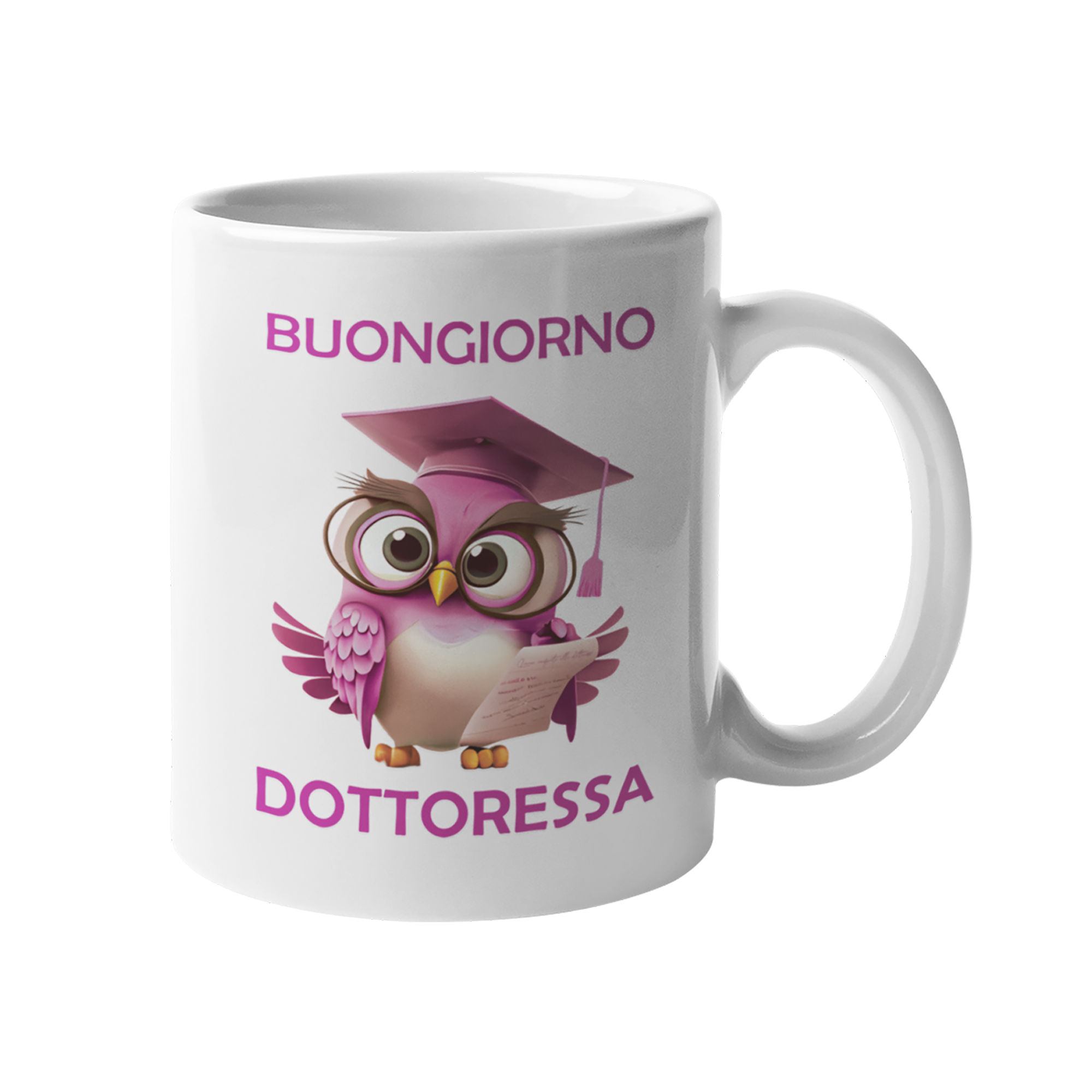Tazza Mug Dottoressa con gli occhiali