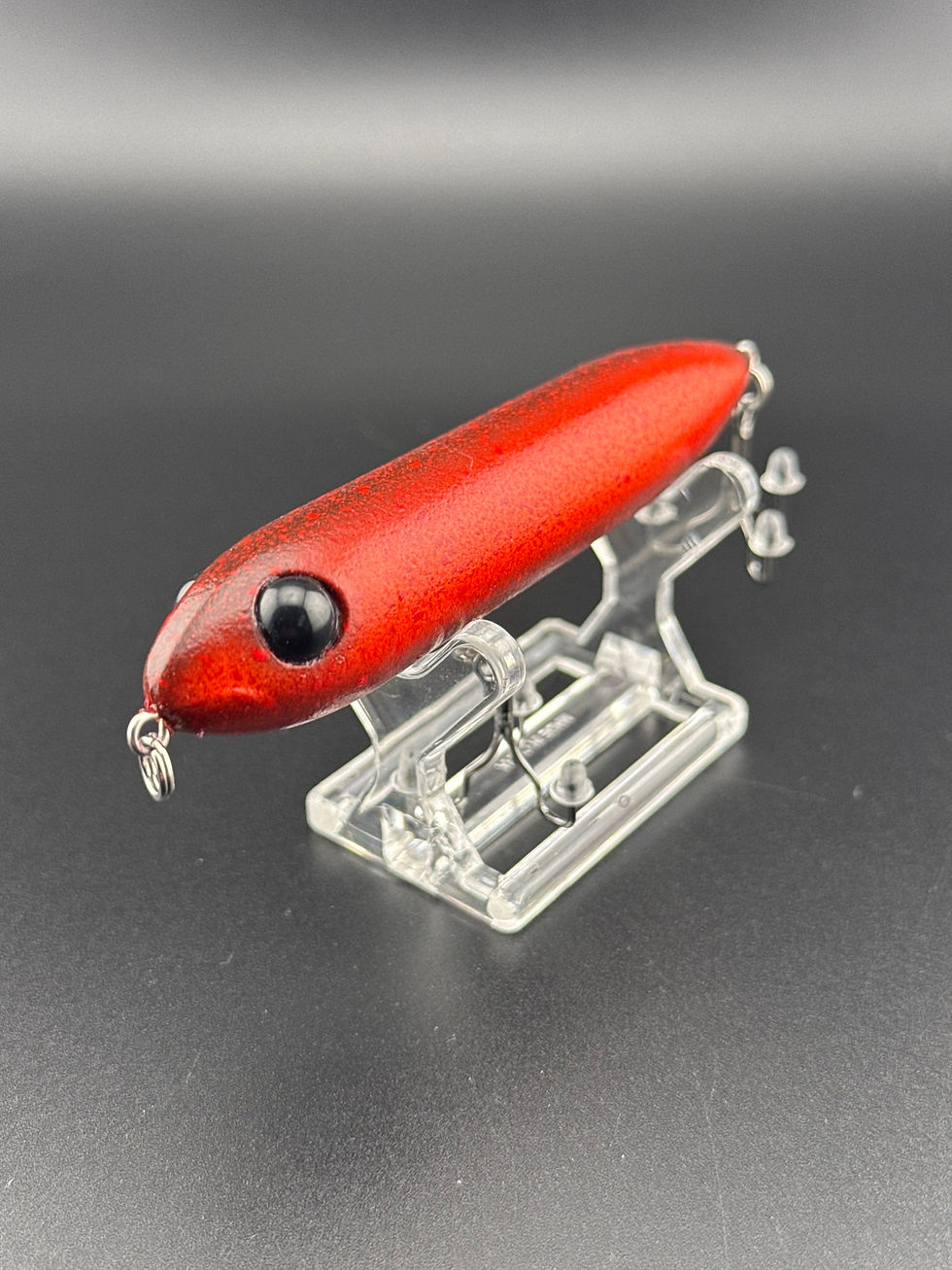 4” Top Water Jr. (Rattles) Semi-Gloss Clear Coat