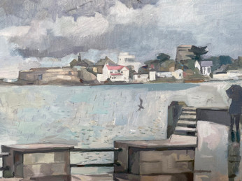 Rainy day in Sandycove
