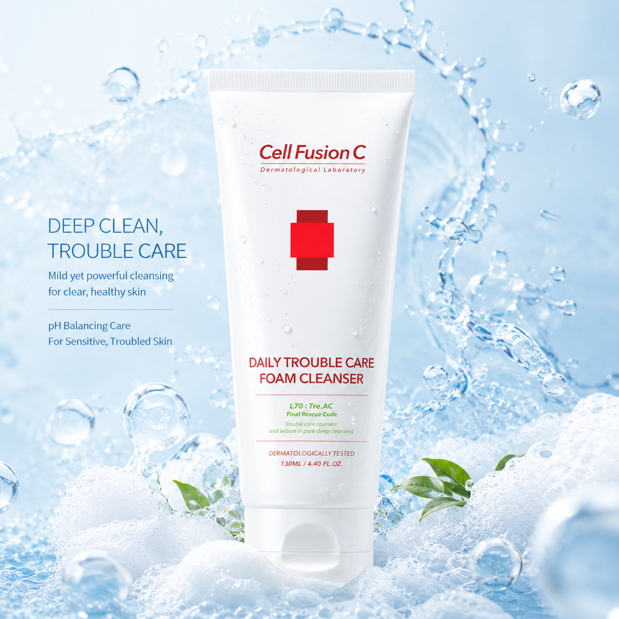 Acne-Prone & Sensitive Skin Cleanser