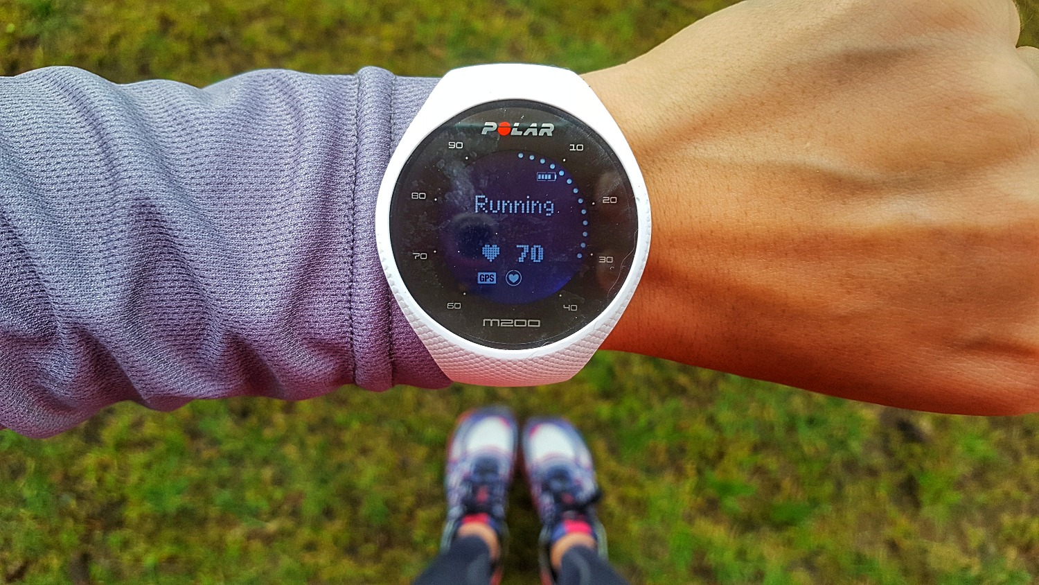 polar m200 triathlon