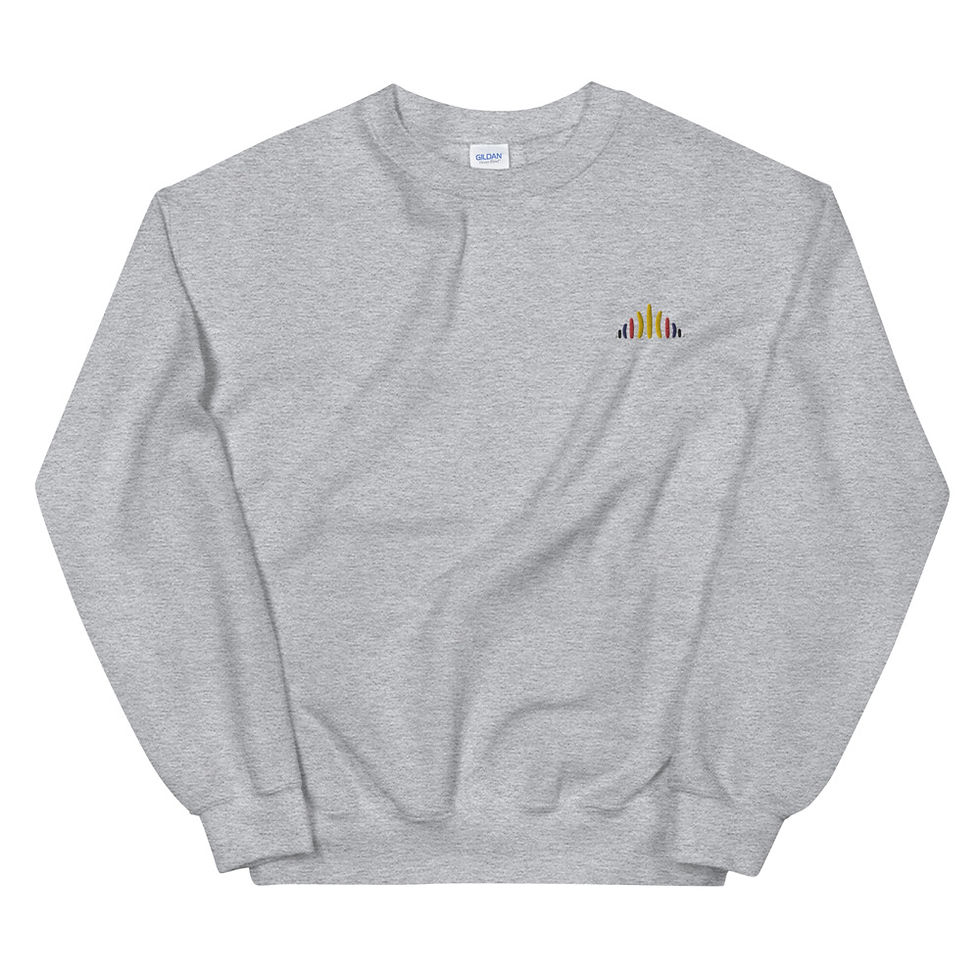 Thumbnail: Embroidered Unisex Sweatshirt 
