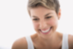 woman smiling