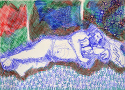 il sogno dell'artista ciccione