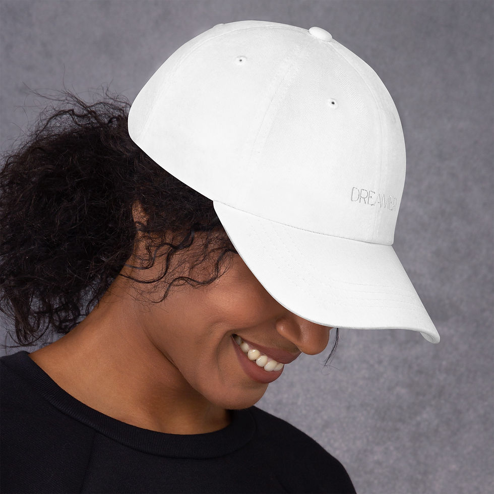 Thumbnail: DREAMERS HAT - caps font