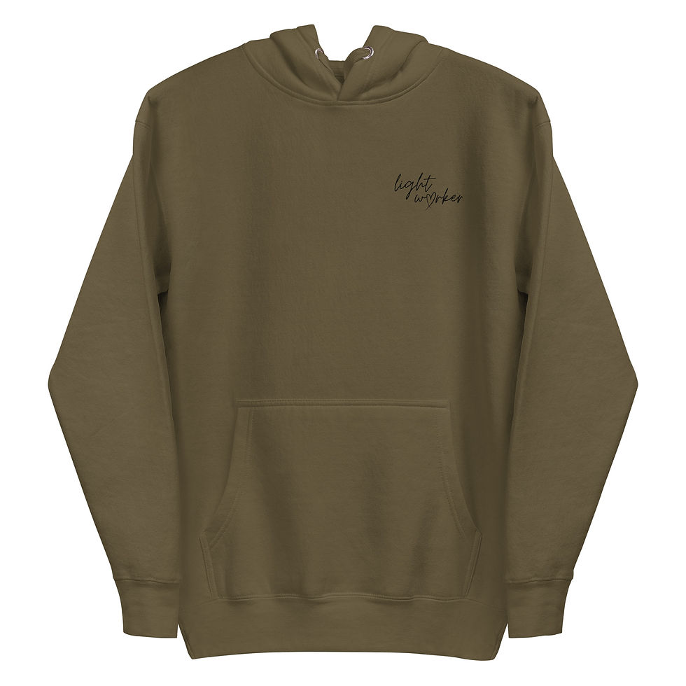 Thumbnail: Light worker - Unisex Hoodie
