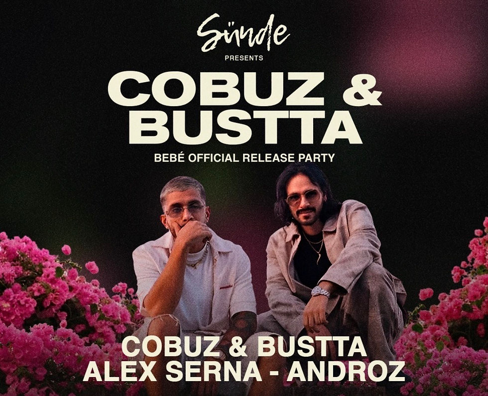 Cobuz and Bustta Bebé Release Party at MiniBar Miami