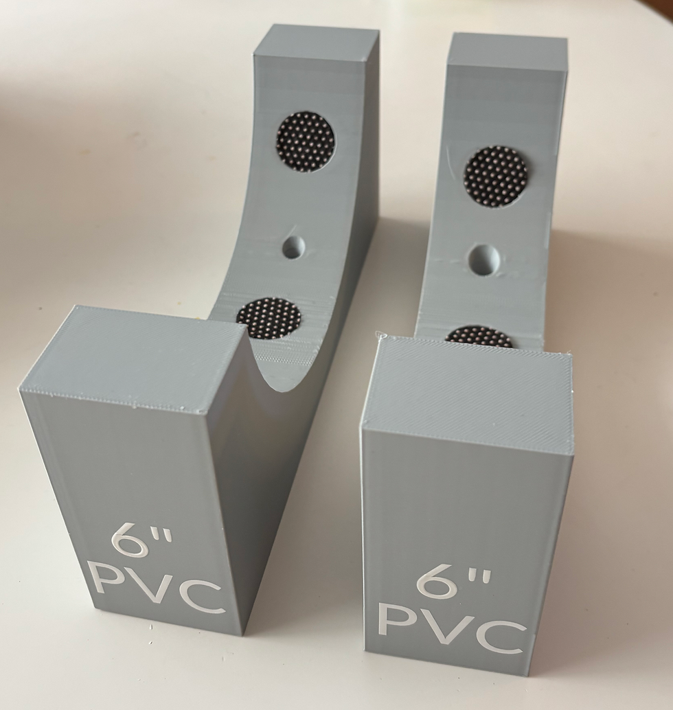 Thumbnail: Pipe Jig for 3, 4, or 6 Inch PVC Pipes (Pair)