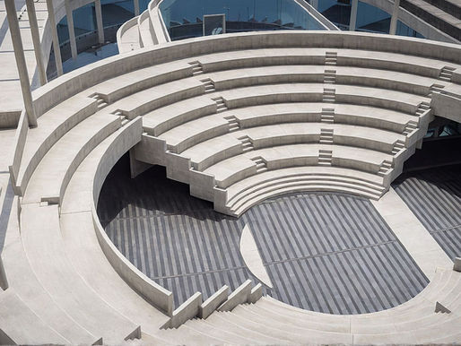Velodrome-Style Amphitheatre Seating at EVCC™ Pedas RSA: Where Architecture, Concrete & Community Intersect