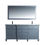 Thumbnail: Cadence Grey 72" Double Sink Vanity with Mirror