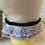 Thumbnail: White and Purple Tiered Leg Garter