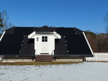 Fornøyd kunde med Solceller fra Den Grønne Mølle AS