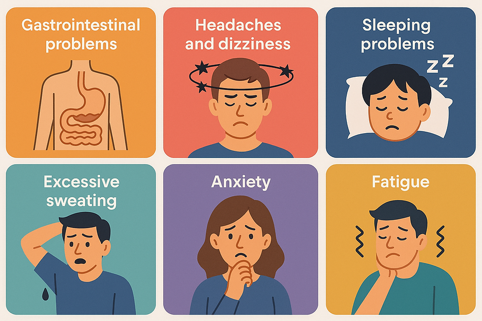 temporary side effects of psychotropic drugs
