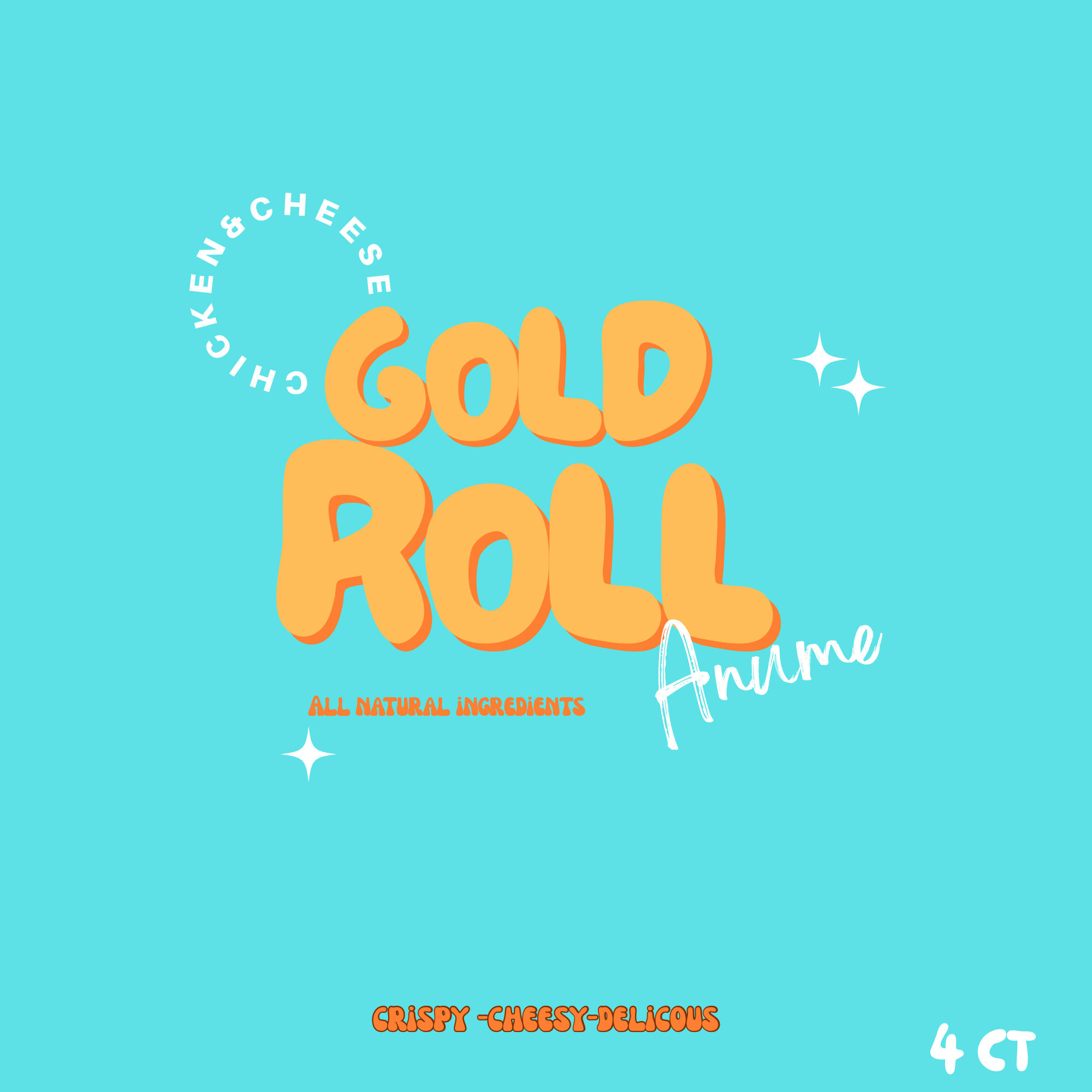 Chicken & Cheese Gold Roll