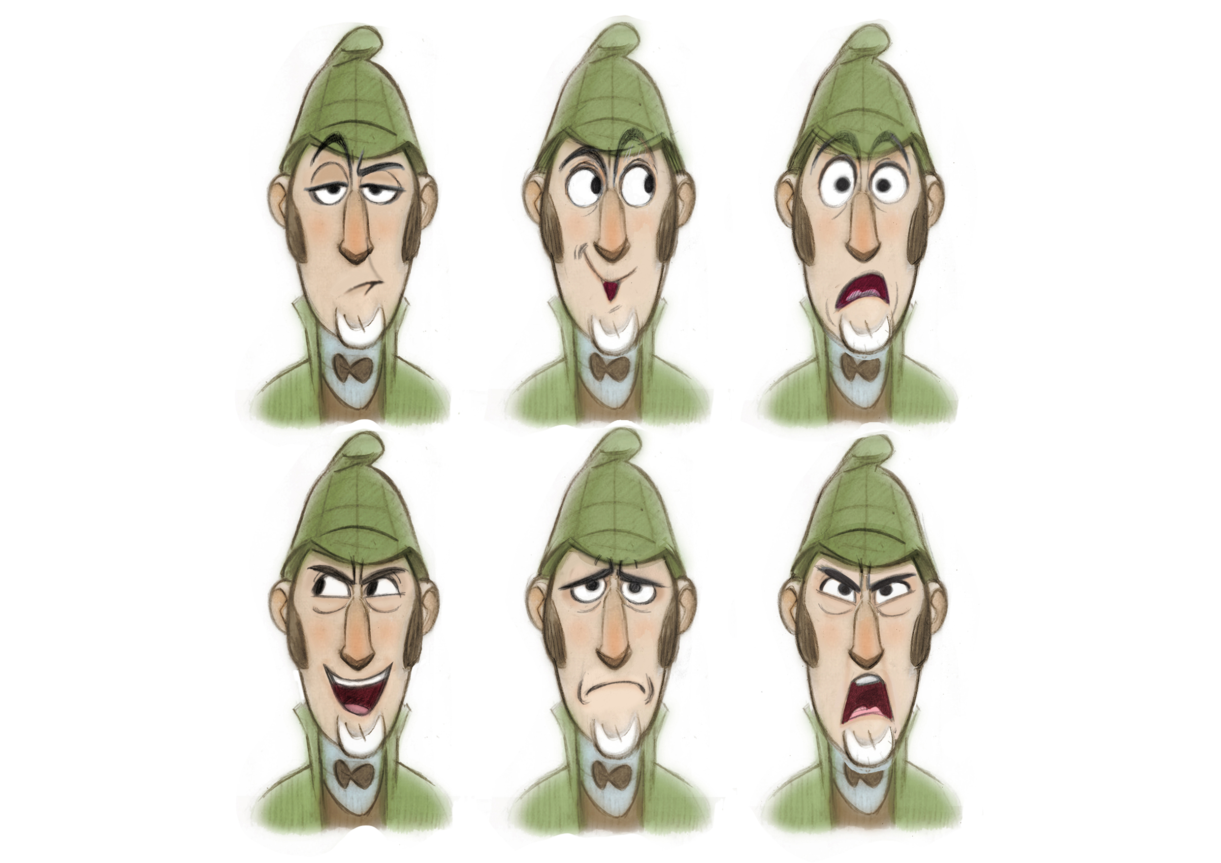 Character Design Sherlock Gnomes