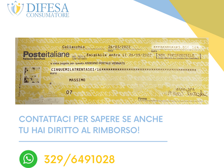 Rimborso su una cessione del quinto estinta o rinnovata: