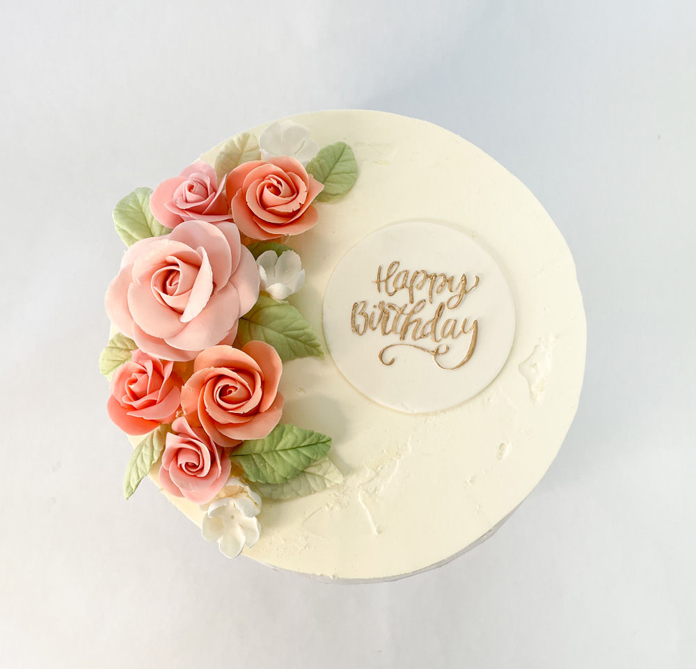 Sugar "Happy Birthday" Sign