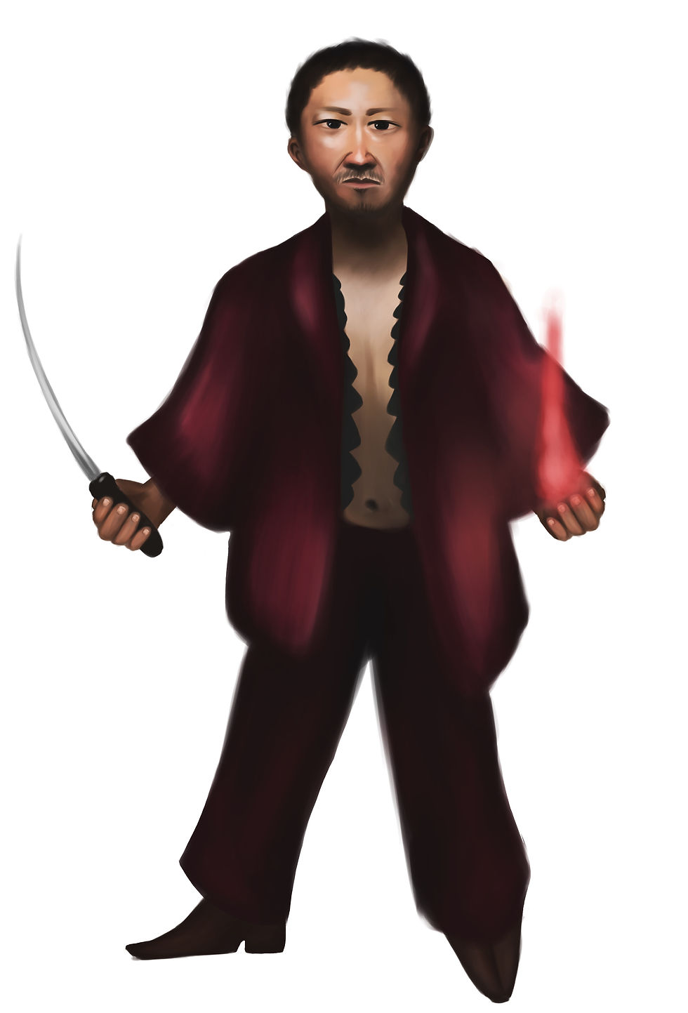 Yakuza Leader digital concept (no mask)