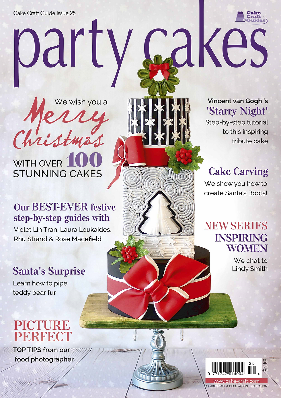 Party Cakes Magazine Cake Craft Guide Issue 25 - Cover