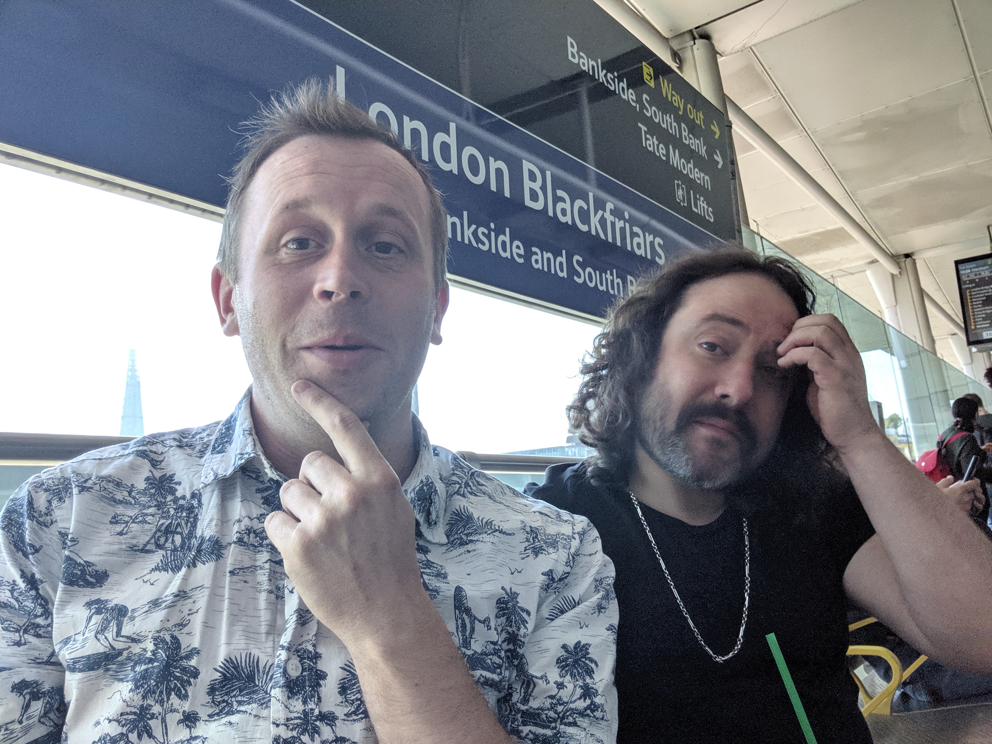 Leaving Blackfriars