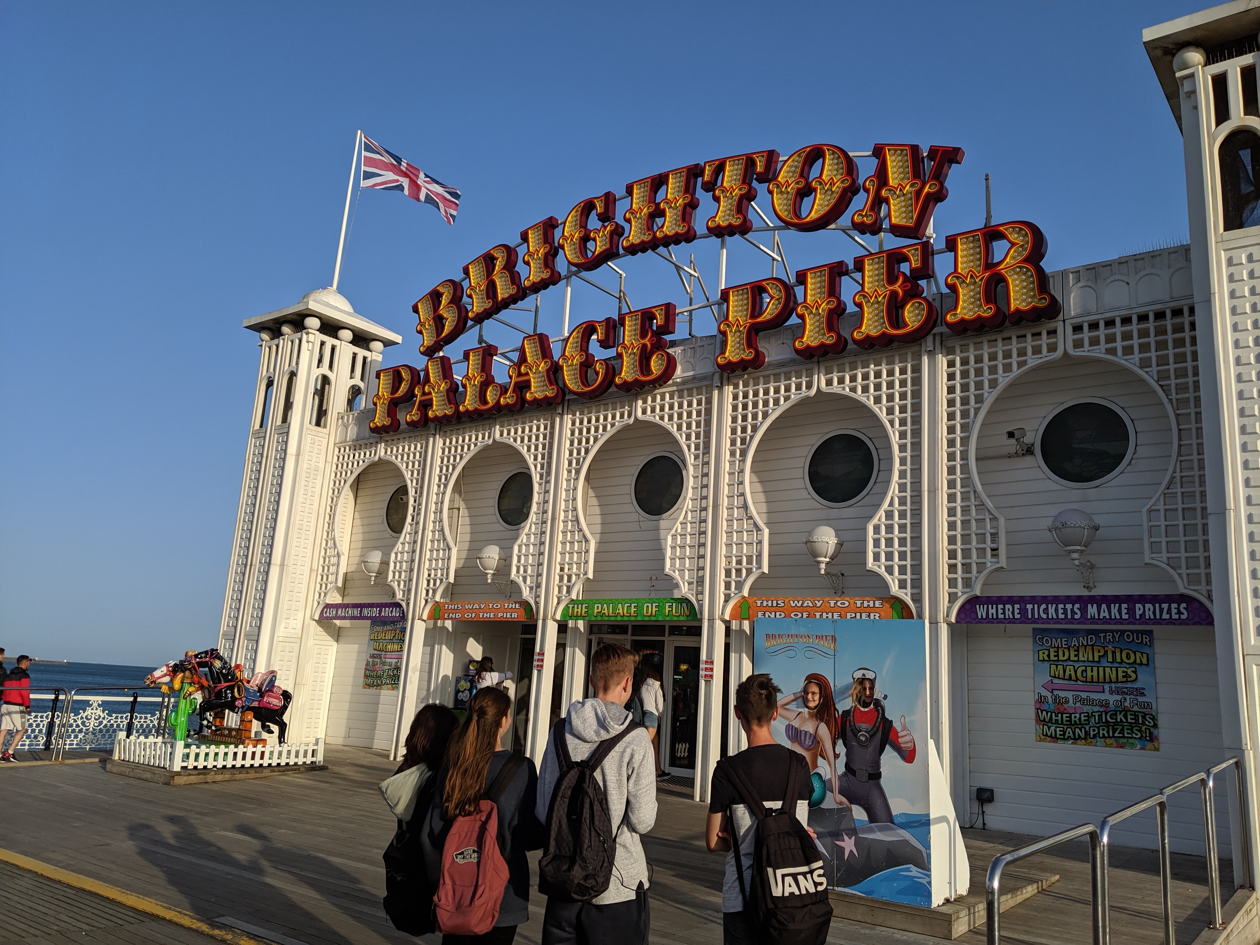 Brighton Pier Entrance