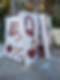 Large, life-size playingcards built by stellar events for a themed party.