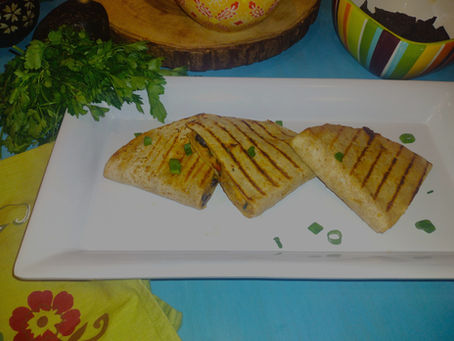 Black Bean and Vegetable Quesadillas
