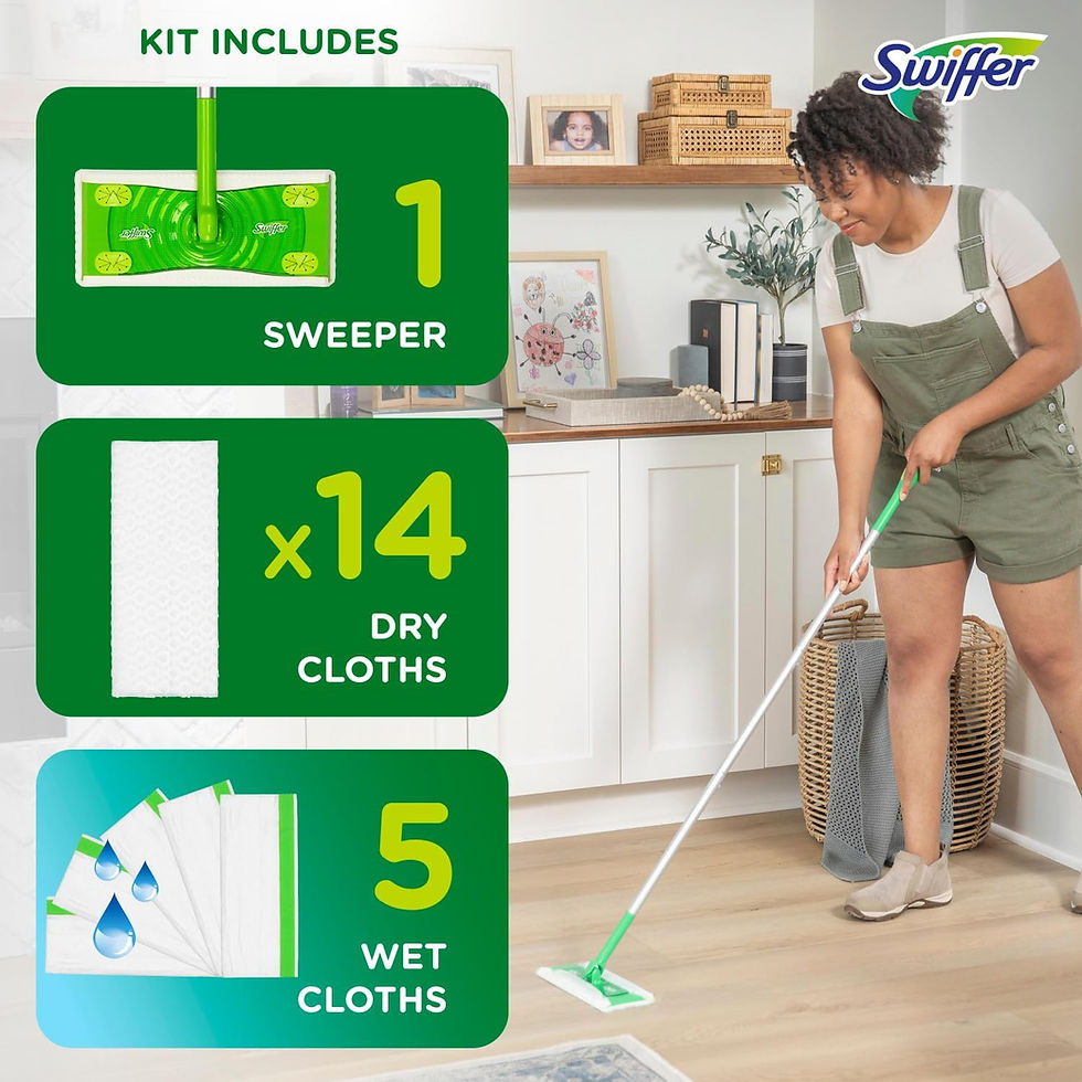 Thumbnail: Swiffer sweeper dry and wet sweeping kit