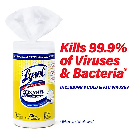 Thumbnail: Lysol Advanced Cleaning Disinfecting Wipes Variety Pack, 360 ct.