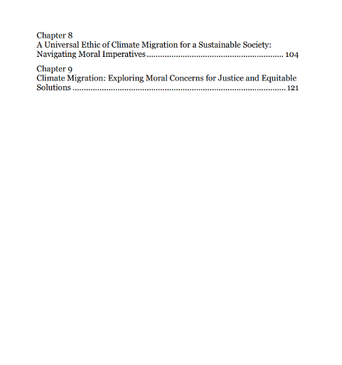 Thumbnail: Forced Migration & Climate Justice Perspectives from Science, Law, Psychology an