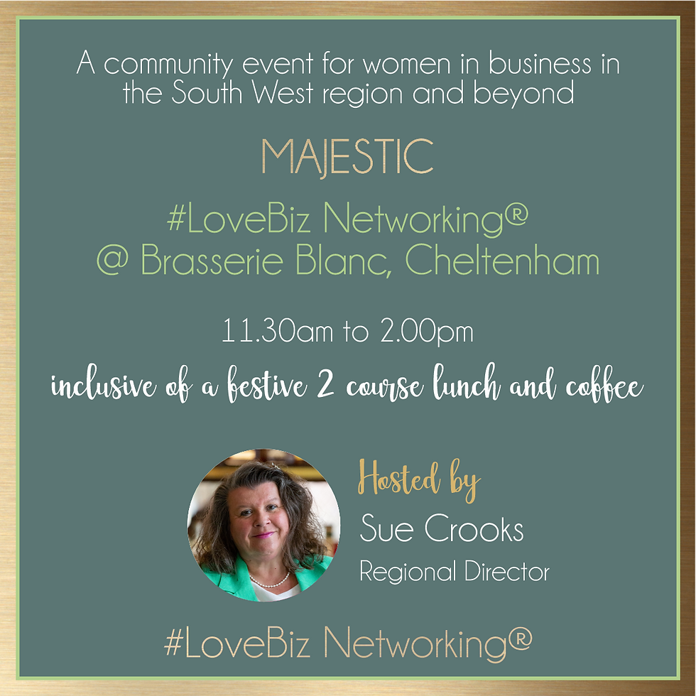 Majestic LoveBiz Networking Festive Lunch at Brasserie Blanc