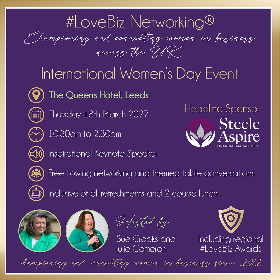 International Women's Day Event - The Queens Hotel, Leeds