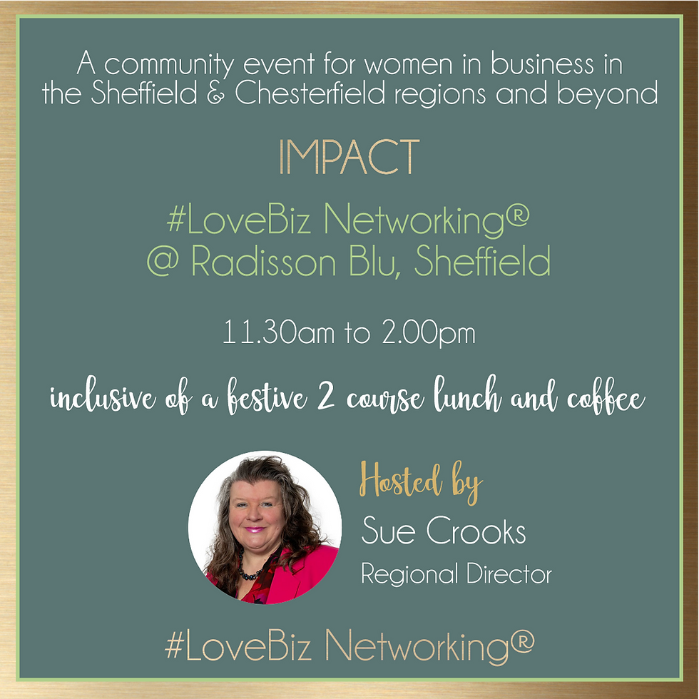 Impact LoveBiz Networking Festive Lunch at Radisson Blu