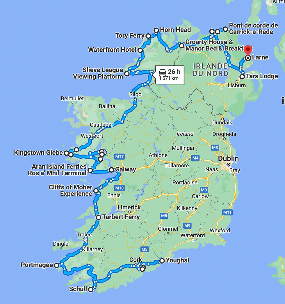 IRLANDE 2023