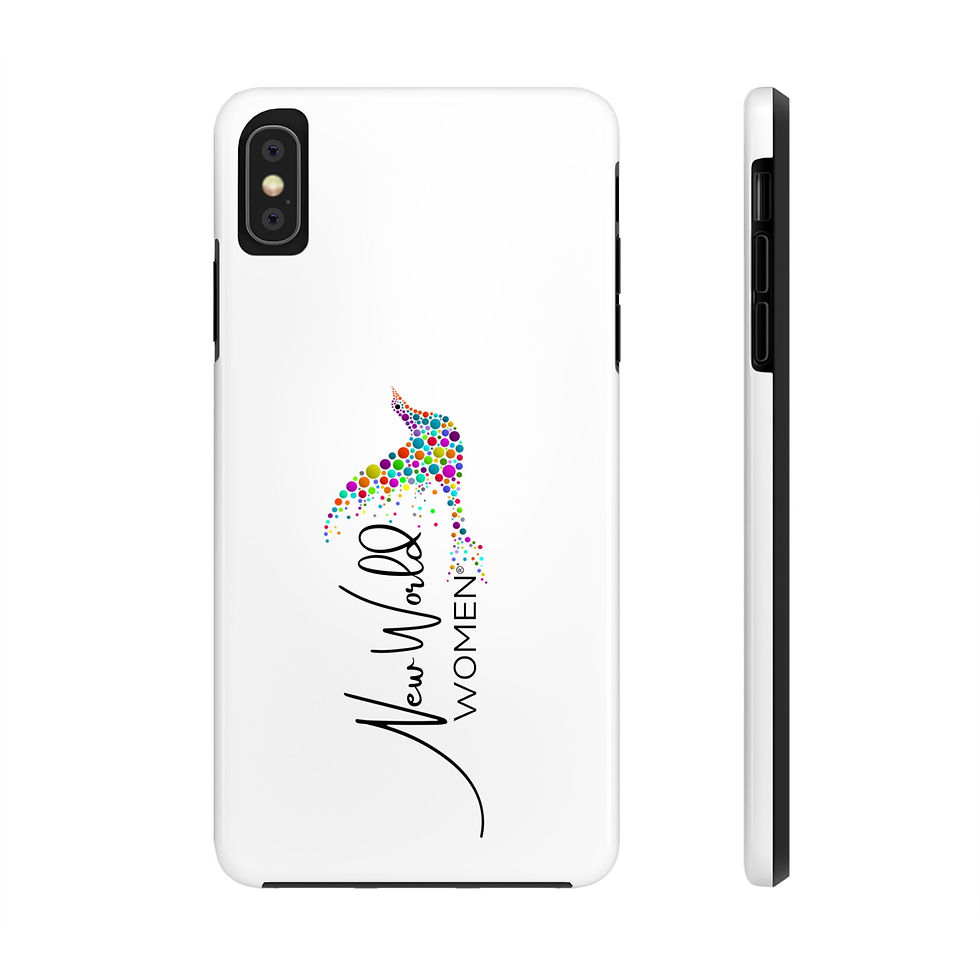 Thumbnail: New World Women Tough Phone Case (large logo)