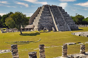 Mayapán on the Yucatan Peninsula in Mexico