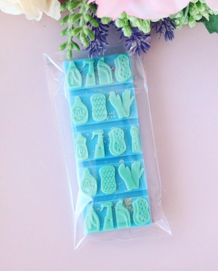 Cleaning snap bar - Lenny Frosted Eucalyptus