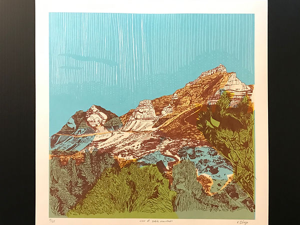 Lot 13 View from Table Mountain by Kit Dorje