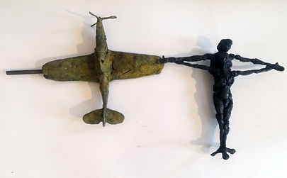 Robert Rorich, The Aeroplane and Flying Figure