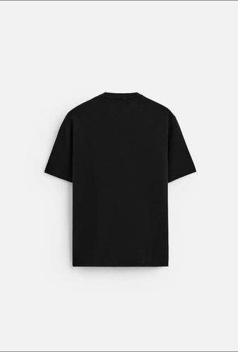BLACK COTTON T-SHIRT | New Age Collectives