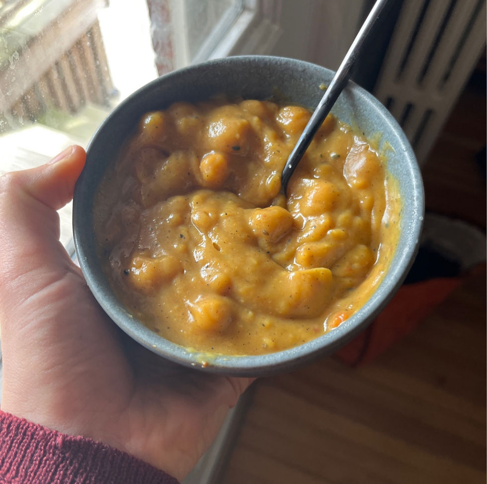 Sweet Potato Stew with Chickpeas