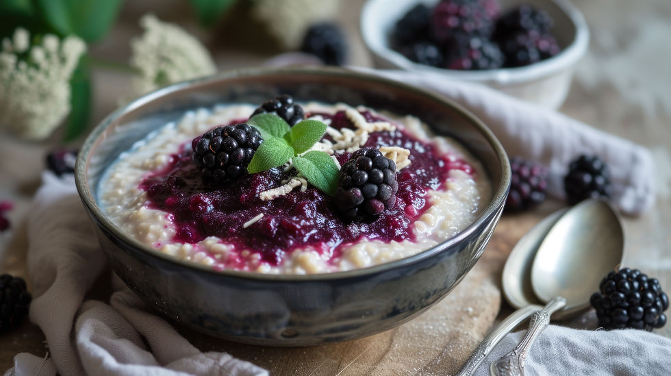 Oatmeal with Fruit or Berries