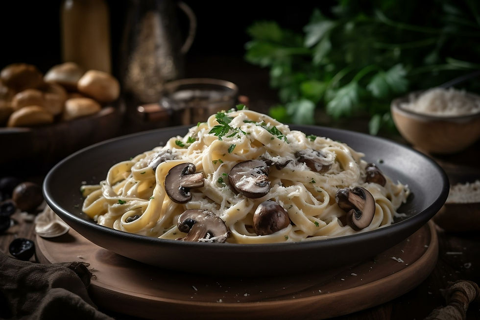 Plant Based Creamy Alfredo Sauce