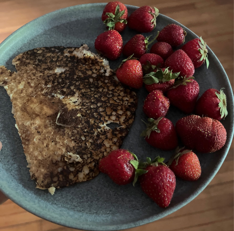 Extra Firm Tofu Breakfast Pancakes