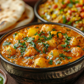 Sue's Potatoes and Lentils with Curry